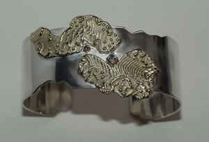 Armband gieten in sepia schaal
