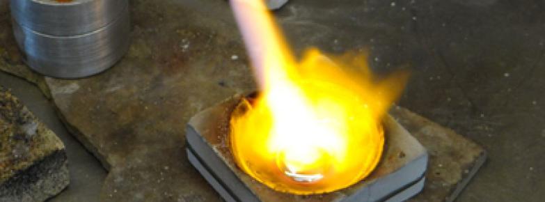 Workshop zilver gieten